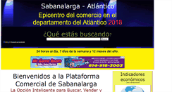 Desktop Screenshot of comercio.sabanalarga.org